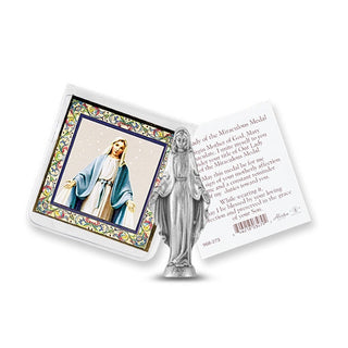 Our Lady Of Grace Prayer and Picture with Statue 6-Pack