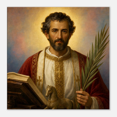 St. Hippolytus of Rome - Devotional Canvas