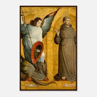 St. Michael and St. Francis Framed Print - view 15