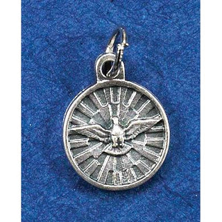 Bulk Silver Tone Holy Spirit Medals
