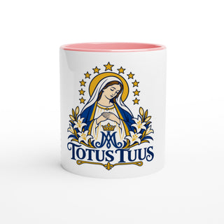 Totus Tuus Blessed Virgin Mary Color Mug - view 3