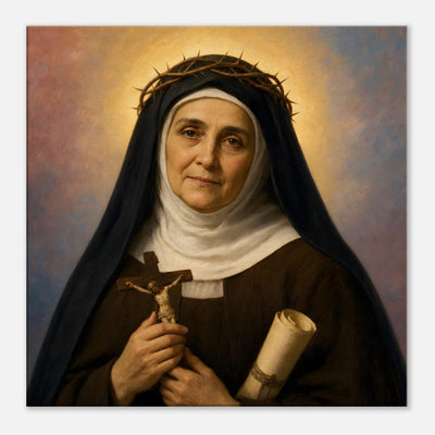 St. Veronica Giuliani - Devotional Canvas
