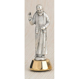 6-pack - Saint Padre Pio Adhesive 3 inch Mini Statue