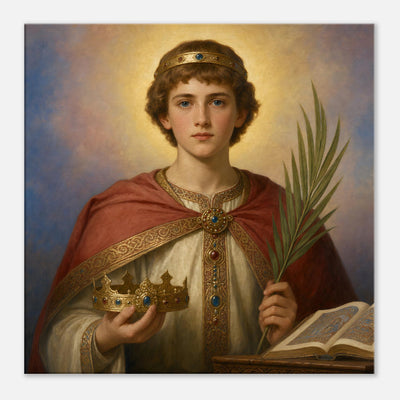 St. Edward the Martyr - Devotional Canvas