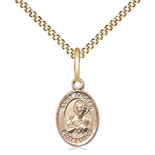 Gold-Filled St. Andrew the Apostle Pendant