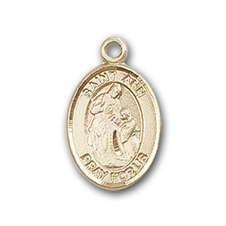 Gold-Filled Saint Ann Pendant