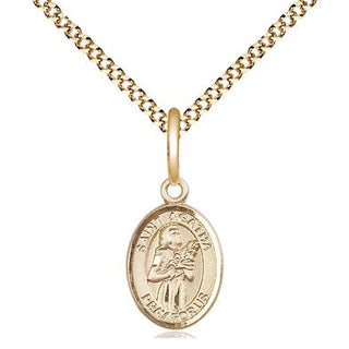 Gold-Filled St. Agatha Pendant