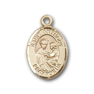 Gold-Filled Saint Anthony of Padua Pendant