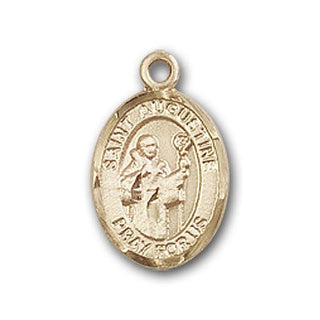 Gold-Filled Saint Augustine Pendant