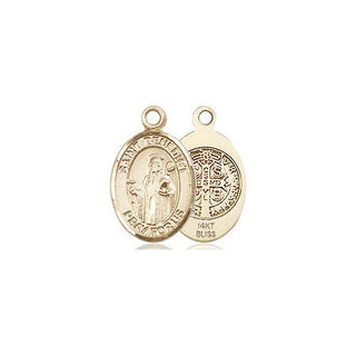 14kt Gold Saint Benedict Medal