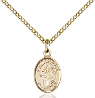 Gold-Filled St. Boniface Pendant