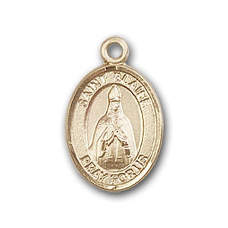 Gold-Filled Saint Blaise Pendant