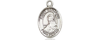 Pewter Saint Benjamin Medal Engraved Catholic Saint Jewelry