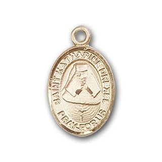 Gold-Filled Saint Katharine Drexel Pendant