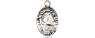 Pewter Saint Katharine Drexel Medal Engraved Catholic Saint Jewelry