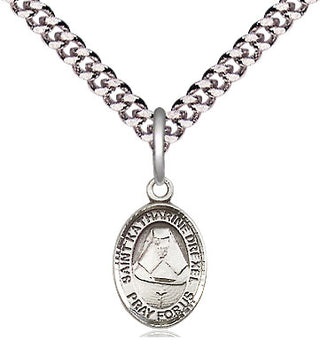 Pewter Saint Katharine Drexel Medal Religious and Catholic Jewelry Engraved Catholic Saint Jewelry