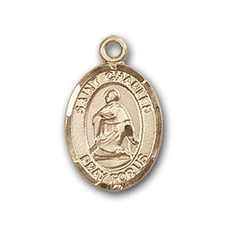 Gold-Filled Saint Charles Borromeo Pendant
