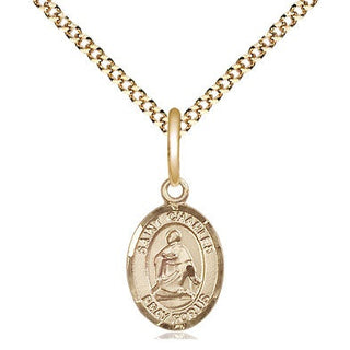 Gold-Filled St. Charles Borromeo Pendant