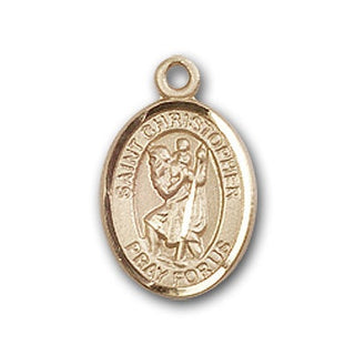 Gold-Filled Saint Christopher Pendant