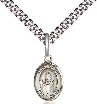 Pewter Saint David of Wales Medal Religious and Catholic Jewelry Engraved Catholic Saint Jewelry
