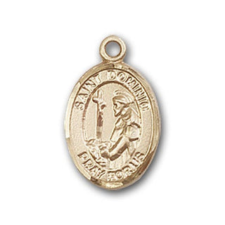 Gold-Filled Saint Dominic de Guzman Pendant