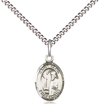 Pewter Saint Elmo Medal Religious and Catholic Jewelry Engraved Catholic Saint Jewelry