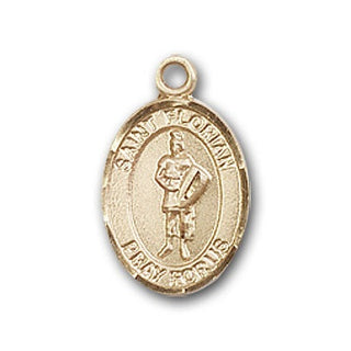 Gold-Filled Saint Florian Pendant