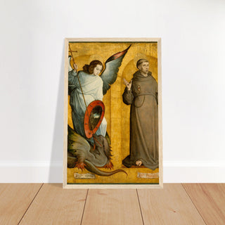 St. Michael and St. Francis Framed Print - view 25