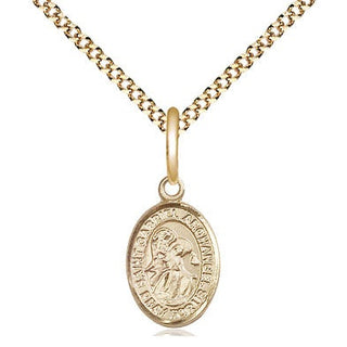 Gold-Filled St. Gabriel the Archangel Pendant