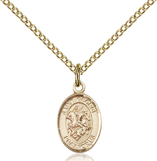 Gold-Filled St. George Pendant