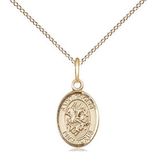 Gold-Filled Saint Francis of Assisi Pendant - SALE