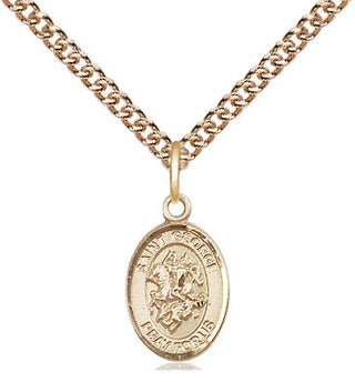 Gold-Filled Saint Francis of Assisi Pendant - SALE