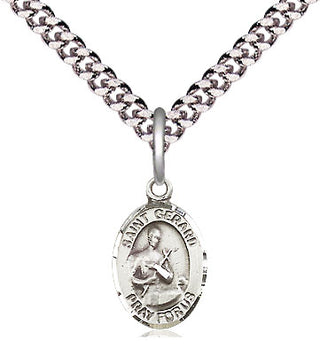 Pewter Saint Gerard Majella Medal Religious and Catholic Jewelry Engraved Catholic Saint Jewelry