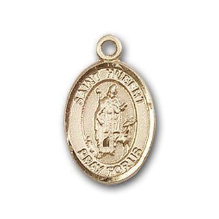 Gold-Filled Saint Hubert of Liege Pendant