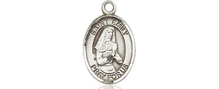 Pewter Saint Emily de Vialar Medal Engraved Catholic Saint Jewelry