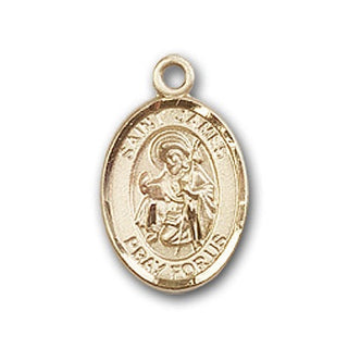 Gold-Filled Saint James the Greater Pendant