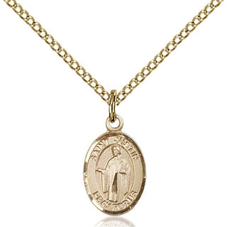 Gold-Filled St. Justin Pendant