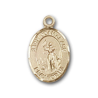 Gold-Filled St. Joan of Arc Pendant