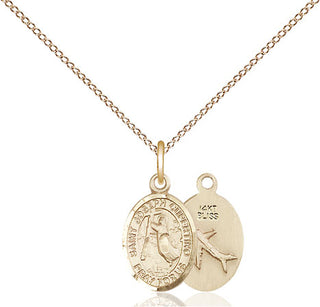 14kt Gold Saint Joseph of Cupertino Medal