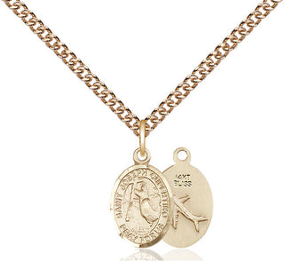 14kt Gold Saint Joseph of Cupertino Medal