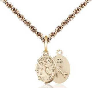 14kt Gold Saint Joseph of Cupertino Medal
