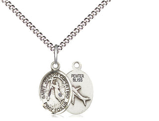 Pewter Saint Joseph of Cupertino Medal Religious and Catholic Jewelry