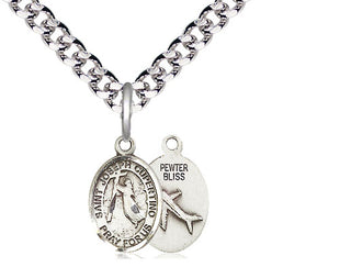 Pewter Saint Joseph of Cupertino Medal Religious and Catholic Jewelry