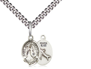 Pewter Saint Joseph of Cupertino Medal Religious and Catholic Jewelry