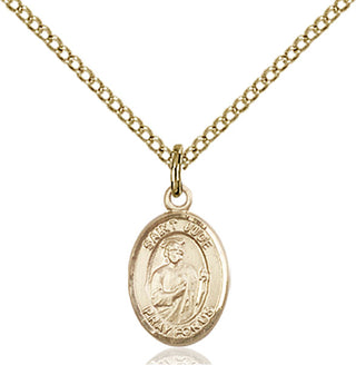 Gold-Filled Saint Jude Thaddeus Pendant - SALE