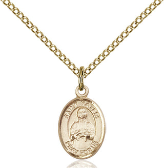 Gold-Filled St. Kateri Pendant