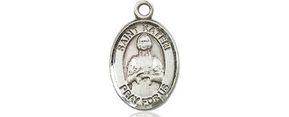 Pewter Saint Kateri Medal Engraved Catholic Saint Jewelry