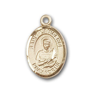 Gold-Filled Saint Lawrence Pendant