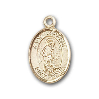 Gold-Filled Saint Lazarus Pendant