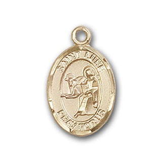 Gold-Filled Saint Luke the Apostle Pendant